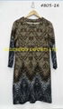 Winter Tunic dress with pattern design