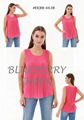 Ladies slvless pleated top 2