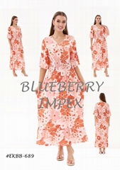 Ladies rayon dress