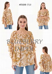 Ladies woven blouse