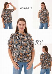 Ladies woven blouse