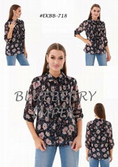 Ladies woven blouse