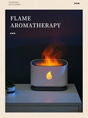 Newest Heat Flame Aromatherapy machine aroma diffusewith USB interface
