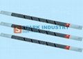 Silicon Carbide Resistance Heater Single Screw 1550 ℃ 2