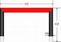 M-Type Silicon Carbide Element High Temperature 1450 ℃