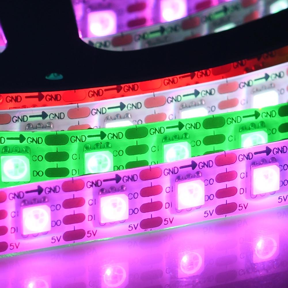 内置RGB全彩LED芯片易弯曲的RGB Led带 2