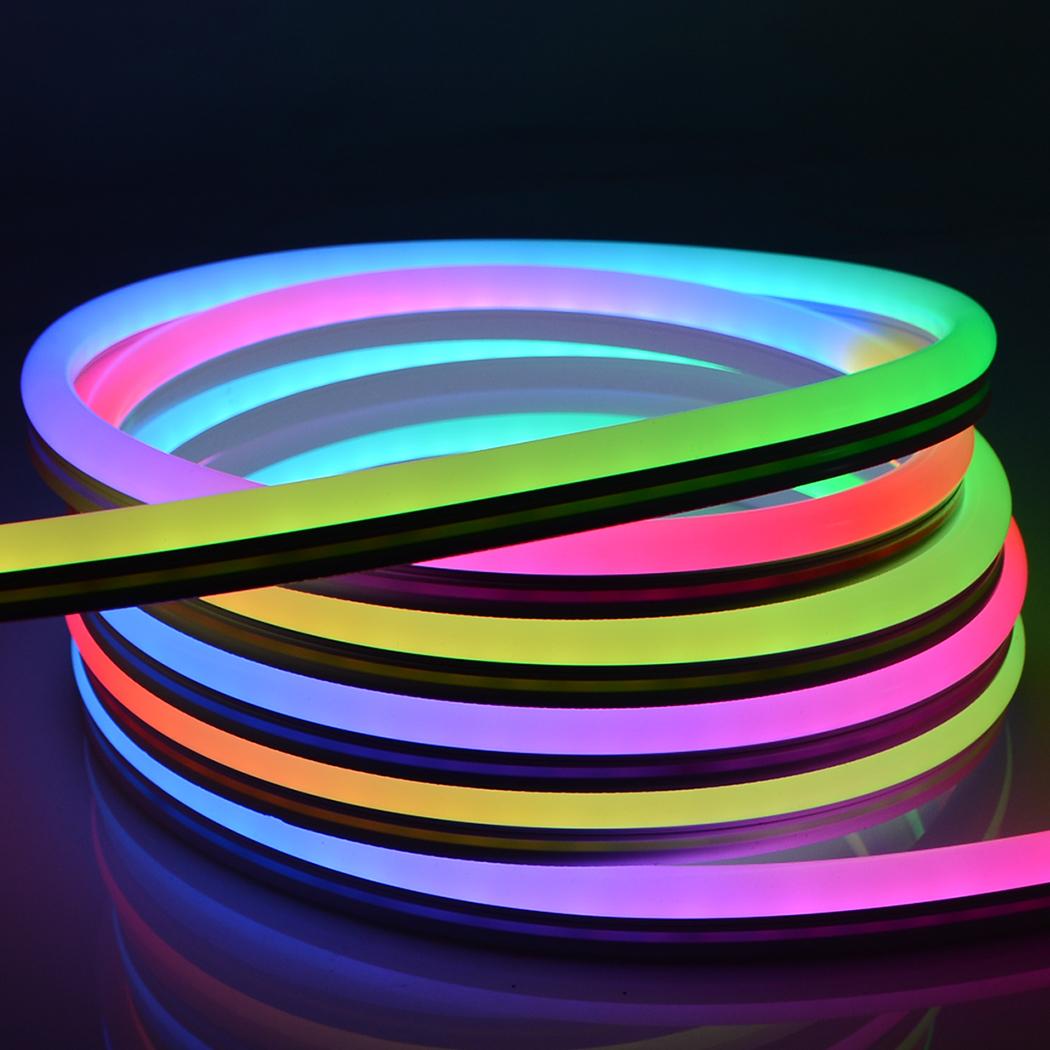 Led Neon Ws2811 Pixel Strip Light Rgb Flexible Neon Light Neno Flex 3