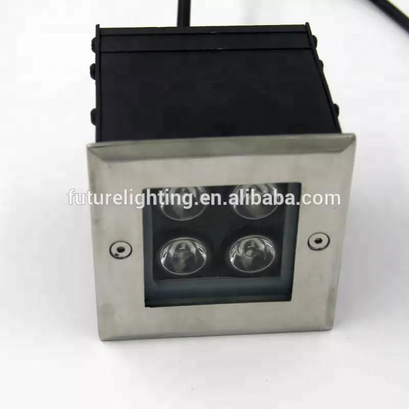 Outdoor IP67 4 watts in ground led lights 5