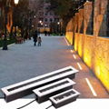 LED Stairs Buried Underground Recessed Lamp Rectangle RGB Ground Light 2