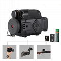 P4-0118 Mountable Night Vision 200M Range Hunting Helmet Cameras  3