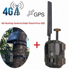 Solar 4G Hunting Cameras Photo Traps Scout Wild Camera Trail GPS/Email/MMS/FTP