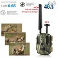 Solar 4G Hunting Cameras Photo Traps Scout Wild Camera Trail GPS/Email/MMS/FTP 3