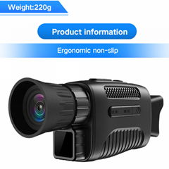 HD Night Vision Monocular Device Night Vision Camera 9 Languages 4X Digital Zoom