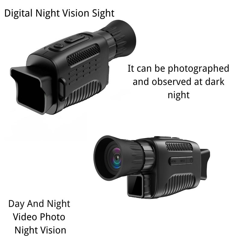 HD Night Vision Monocular Device Night Vision Camera 9 Languages 4X Digital Zoom 2