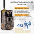 4G Hunting Camera 16MP Trail Camera 940nm Photo Traps 0.3s MMS/SMS/SMTP/FTP 