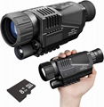 5X40 Infrared Digital Night Vision Monocular 1.5" TFT LCD 1