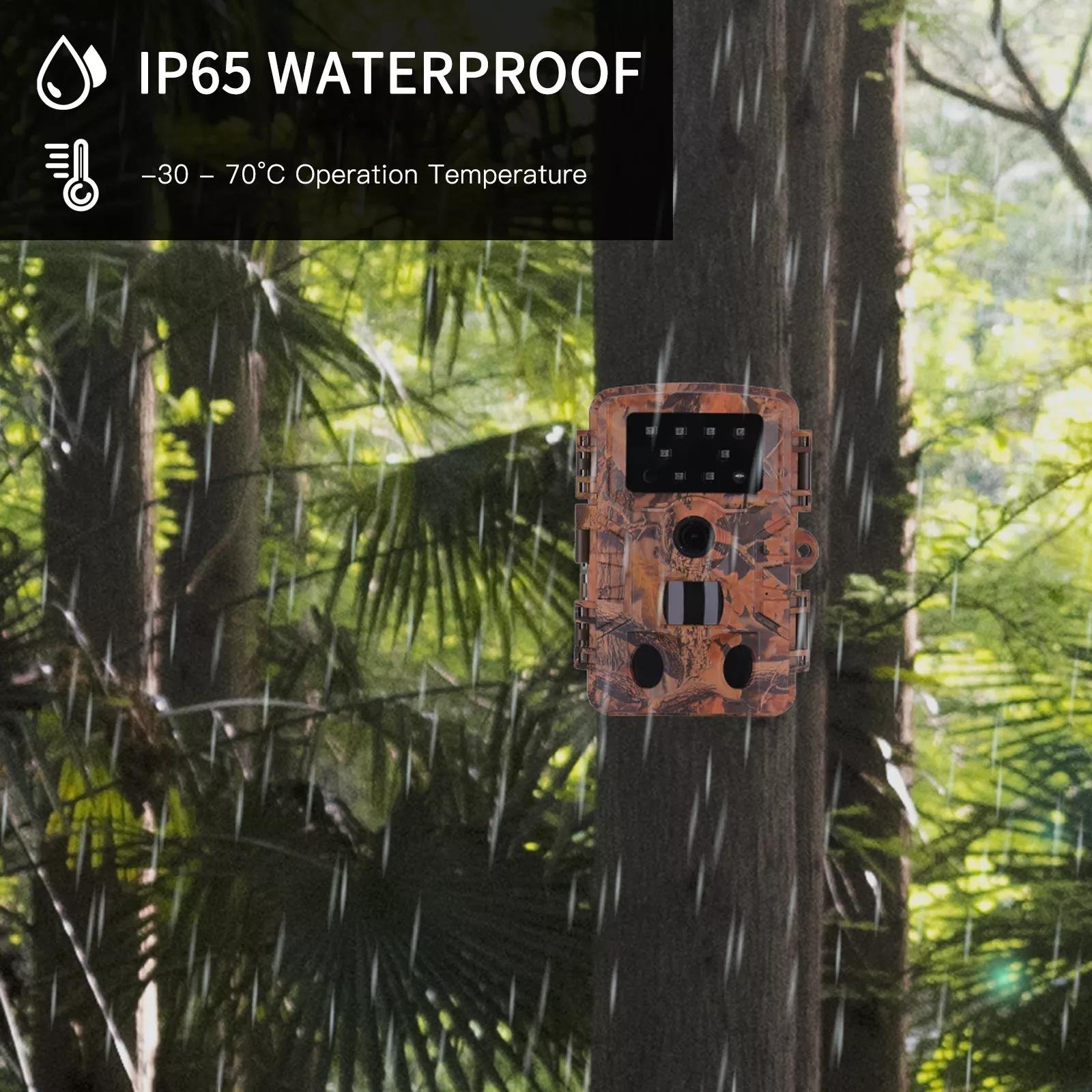 Trail Camera Waterproof 20MP 1080P Hunting Camera 4