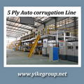 3 Ply Automatic Corrugated Cardboard Production Line 1