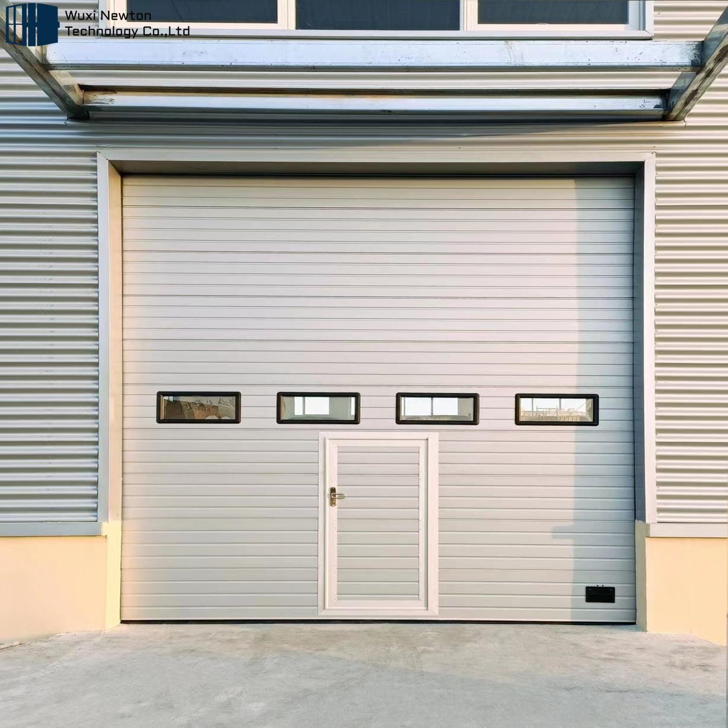 Factory Direct Sale Modern Design Automatic Overhead Sectional Garage Door 3