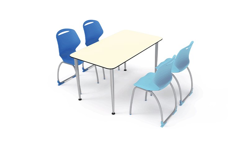教室家具-学生课桌椅 5