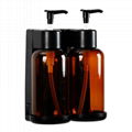 Double Dispenser Pumps Soap Dispenser Bathroom Wall Mounted Soap Dispenser