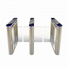 Optical swing turnstile