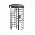 Outdoor full height single lane turnstile