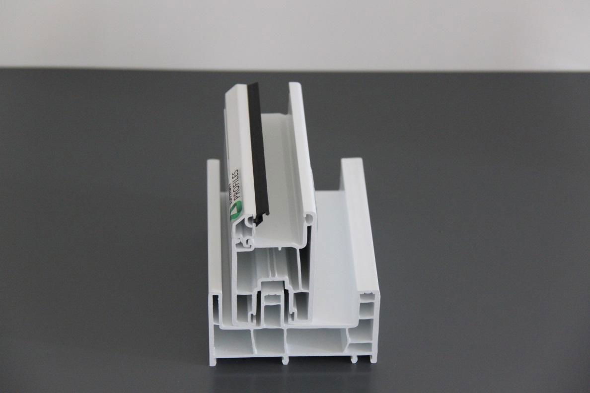 Factory supply 88mm sliding systems UPVC profiles for window  3