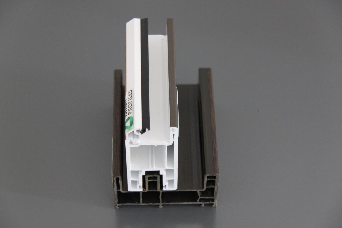 Factory supply 88mm sliding systems UPVC profiles for window  5