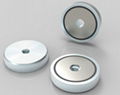 Neodymium Round Base Magnet with