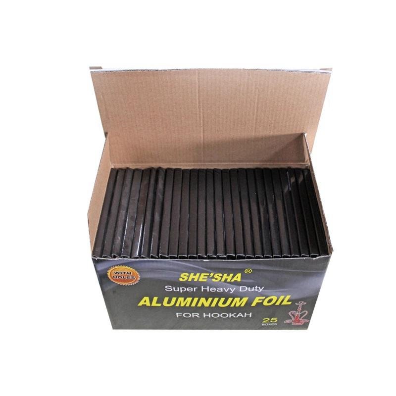 Wholesale High Quality Aluminum Foil Hookah Foils In Silver Color 2