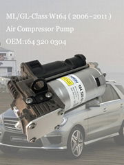 A1643200304 For Mercedes ML Class W164 Air Suspension Compressor Pump 1643201204