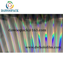 Pillar of light pet holographic film