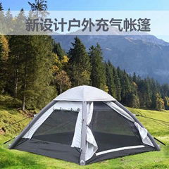 戶外帳篷露營野營速開帳篷防水防蚊免搭建一體式 充氣帳篷