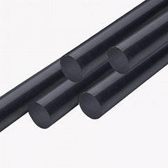 正浩PEEK聚醚醚酮塑料棒材 耐高溫碳纖防靜電材料 高分子導電板棒