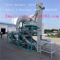 Advanced oat dehulling and separating machine