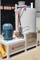 High speed mixer for metallic powder heating and cooling mixer