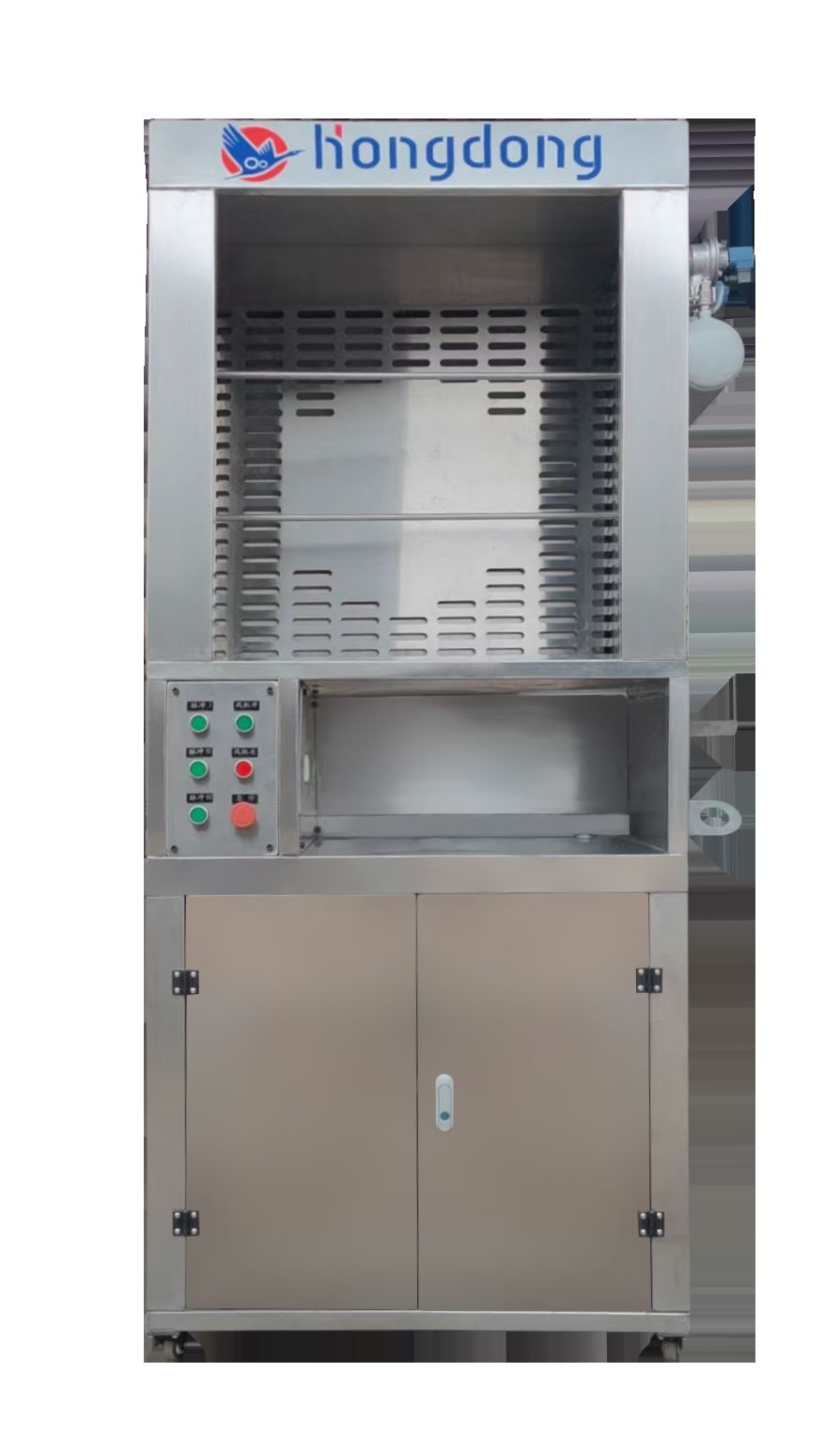 Lab equipment powder coating spray booth