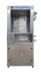 Lab equipment powder coating spray booth