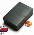 Big Ceramic(Ferrite) Block Magnets 3"X2"X1"(76.2x50.8x25.4mm) 1