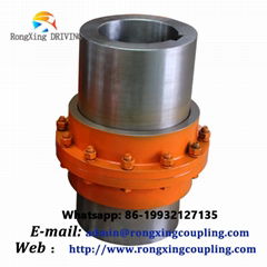 Gear coupling gear couplings , GIICL gear motor shaft coupling,machine shaft 