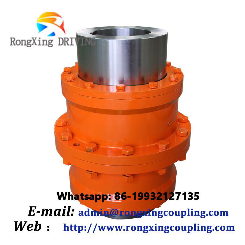 EPT customized stainless steel flexible gear coupling,gear coupling for crane 