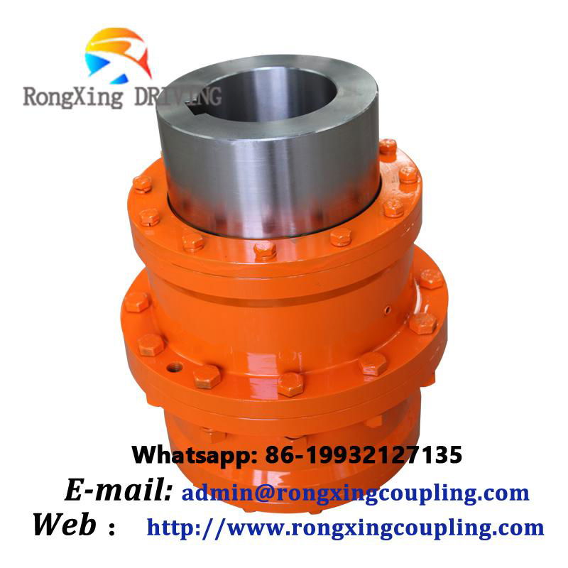 EPT customized stainless steel flexible gear coupling,gear coupling for crane  5