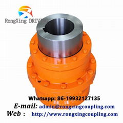 RGF bowex m-14 m-19 m-24 m-28 m-32 m-38 m-42 Nylon Curved Teeth Gear Coupling 