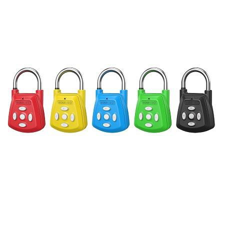 Smart Code Button Padlock  5