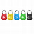 Smart Code Button Padlock  5