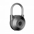 Metal Smart Fingerprint Padlock 1