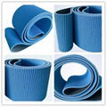 Light PU PE PVC Teflon Conveyor Belt with Baffle or Sidewall Oil Resistance Heat 4