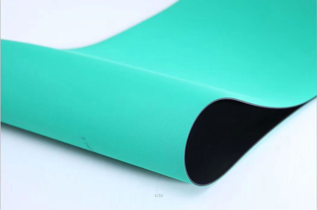 1.5mm Yellow-green Base Belt Nylon Conveyor Belt  Wear-resistant 2