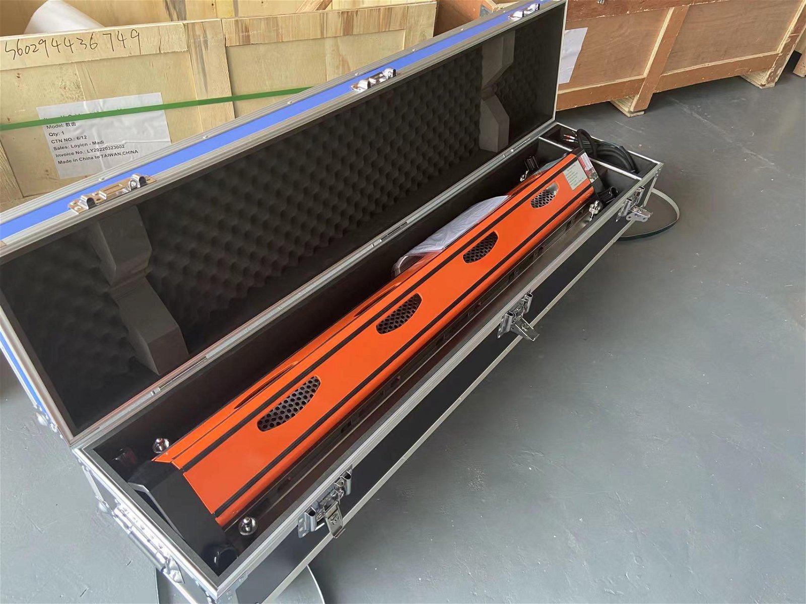 Air cooler hot press for 1200mm wide PVC PU conveyor belt 3